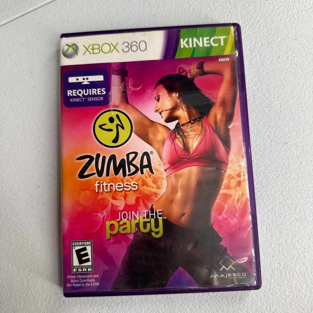 Xbox 360 Kinect Games Bundle: Dance Central Victorious Time‎ Shine Zumba Fitness